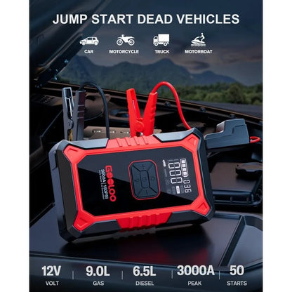 GooLoo Jump Starter & Tire Inflater