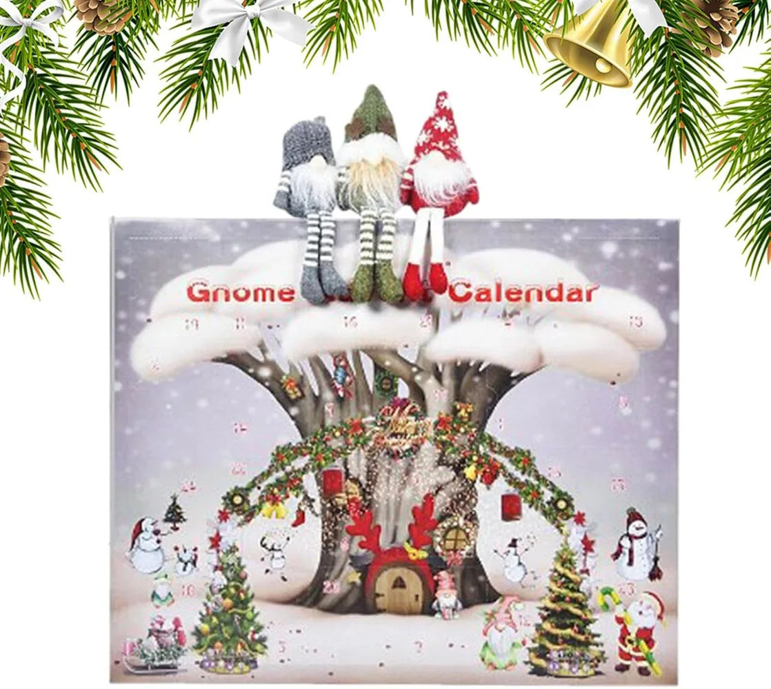 Holiday Gnome Advent Calendar Fun